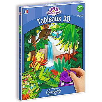 tableaux 3d foresta tropicale