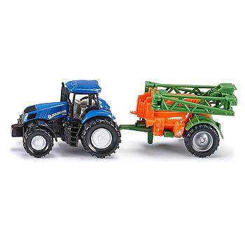 Trattore Con Spargi Fertilizzante 