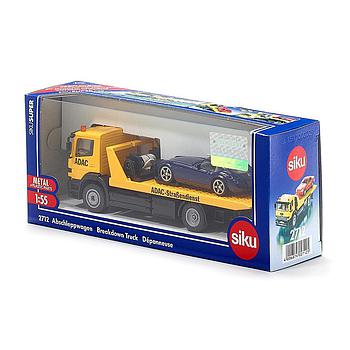 Carro attrezzi con auto