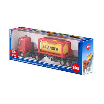camion mercedes benz con cisterna