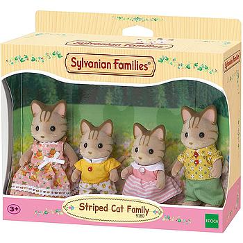 Famiglia Gatto striato Sylvanian Families