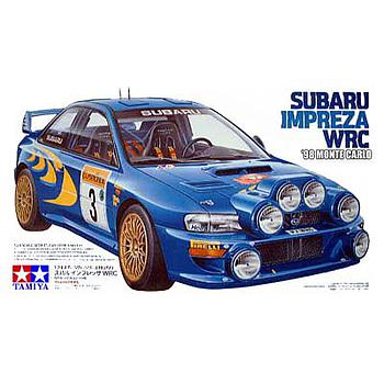 subaru impreza wrc '98 monte-carlo 1/24