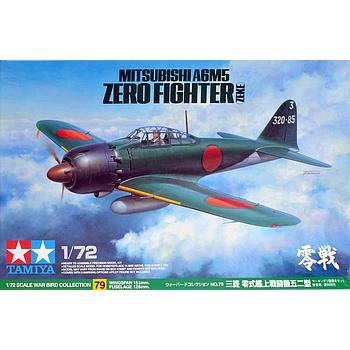 mitsubishi A6M5 zero fighter zeke 1/72
