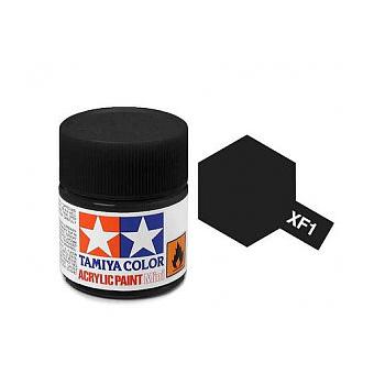 colore acrilico mini XF-1 flat black