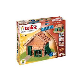 casa con tetto in tegole