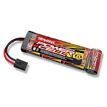 pacco batteria 3000mah 8,4v nimh traxxas