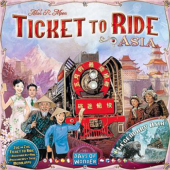 Espansione Ticket to ride: Asia + Legendary Asia