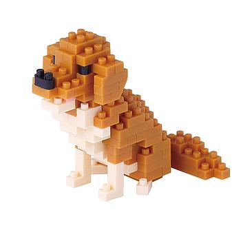 Golden retriever nanoblock