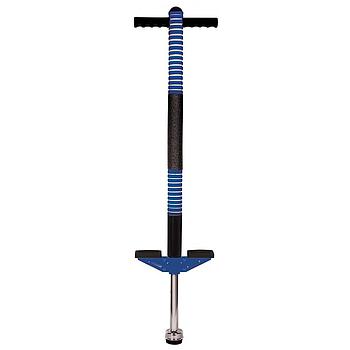 Pogo stick 95cm nero/blu