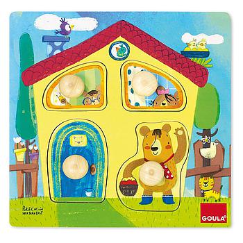 Puzzle casa famiglia degli orsi