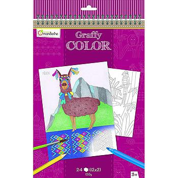 Blocco da colorare: Luoghi del mondo