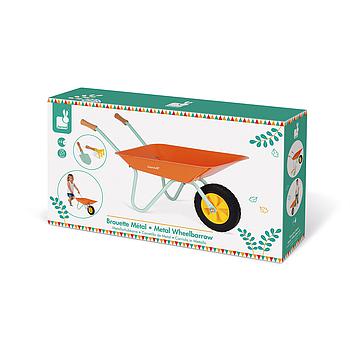 Carriola in metallo Happy Garden con accessori