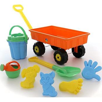 carrello set spiaggia 8pz