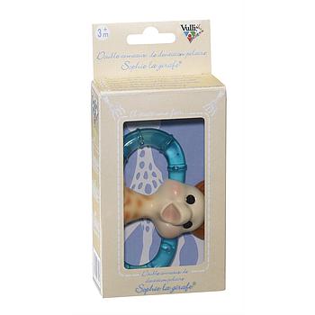 doppio anello dentizione Sophie la Giraffe refrigerante