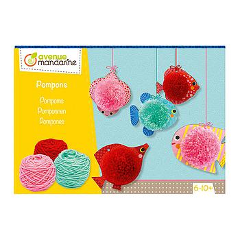 scatola creativa, Pompons