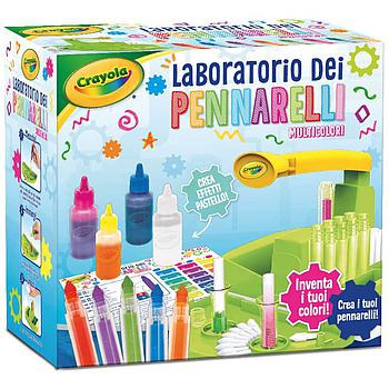 Laboratorio dei pennarelli multicolori