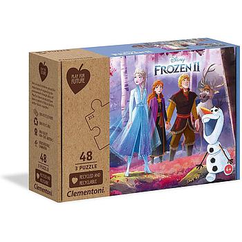 frozen 2 3 puzzle da 48 pz
