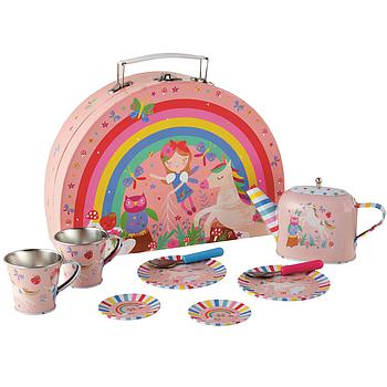 set da the in latta unicorno