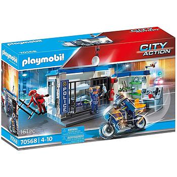 fuga dalla stazione di polizia