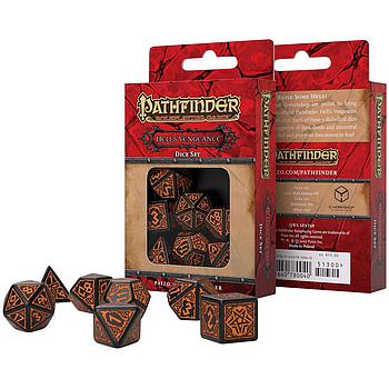 Set 7 dadi Pathfinder Hell's Vengeance