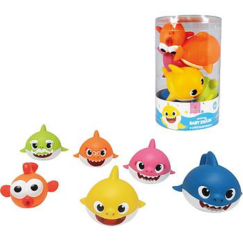 baby shark 6 personaggi galleggianti