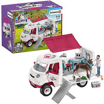 Veterinario mobile con puledro Hannover
