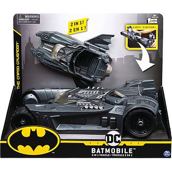 Batmobile e bat-barca veicolo 2 in 1