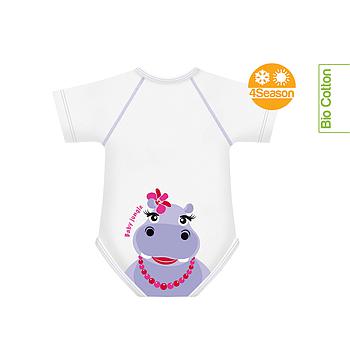 ippopotamo body  0-36m bio cotton 4season Jungle