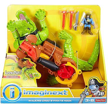 Capitan uncino con coccodrillo imaginext