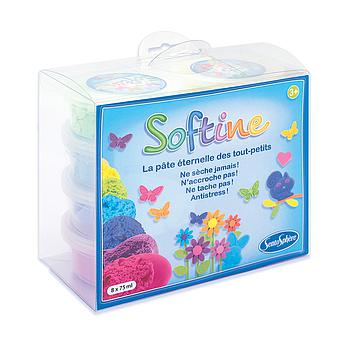 Softine 8 barattoli pasta da modellare