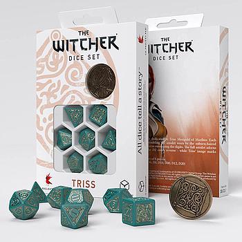 Set 7 dadi The witcher Triss Merigold The beautiful healer