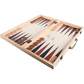 Scacchi e Backgammon in legno