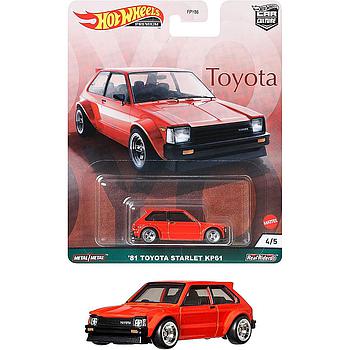 hot wheels '81 Toyota Starlet FP61 1/64