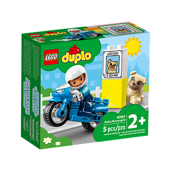 Motocicletta della polizia DUPLO
