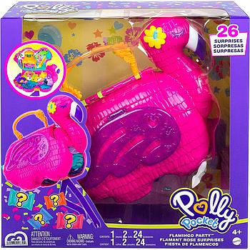 Polly Pocket Fenicottero mega party