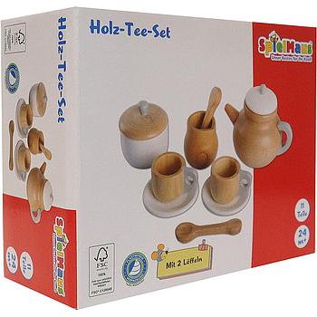 Set da te in legno