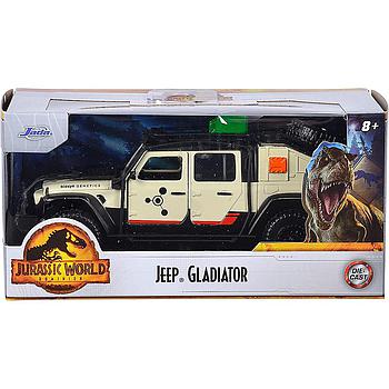 Jurassic World 2020 Jeep Gladiator in scala 1:32 die-cast