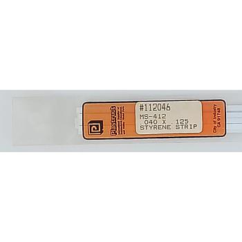 Styrene Strip Plastruct 1 X 3,17mm