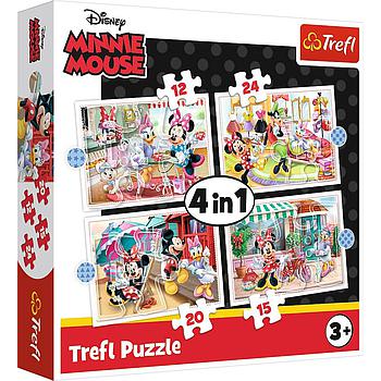 Puzzle Disney 4in1
