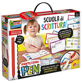 scuola di scrittura Montessori pen