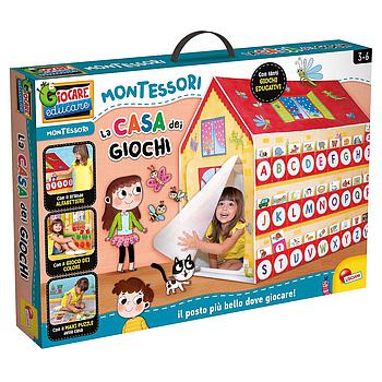 la casa dei giochi Montessori 