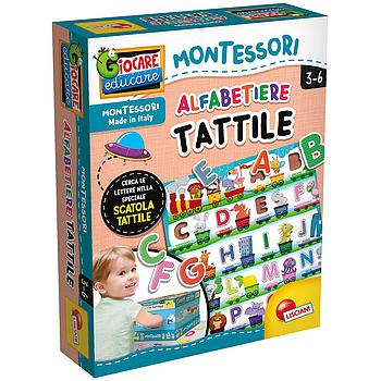 Alfabeto tattile Montessori plus