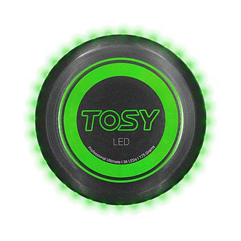 TOSY Ultimate Disc LED, verde fresbee