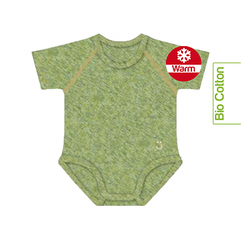 Body melange verde 0-36m bio cotton warm