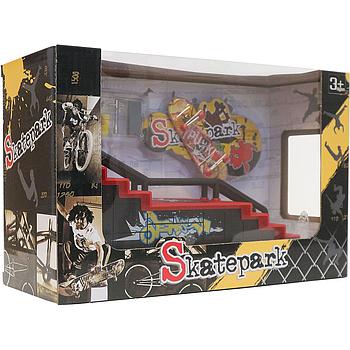 Finger skateboard park con accessori
