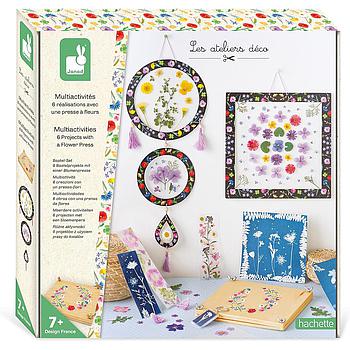 multiattività 6 creazioni con pressa fiori