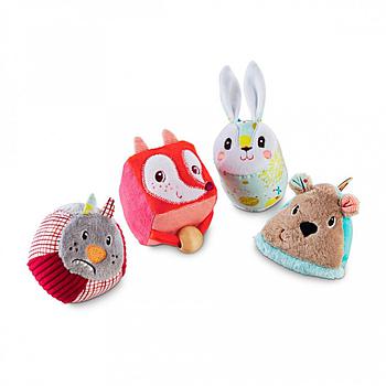 set 4 forme animali della foresta