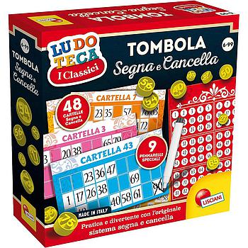Tombola segna e cancella 48 cartelle
