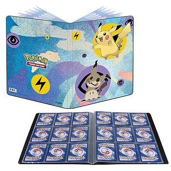 raccoglitore ULTRA PRO Pokemon Portfolio 9 tasche 10 pagine Pikachu e Mimikyu