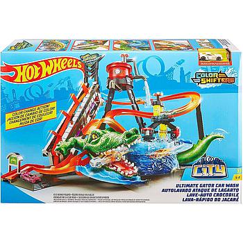 HW mega autolavaggio coccodrillo cambiacolore